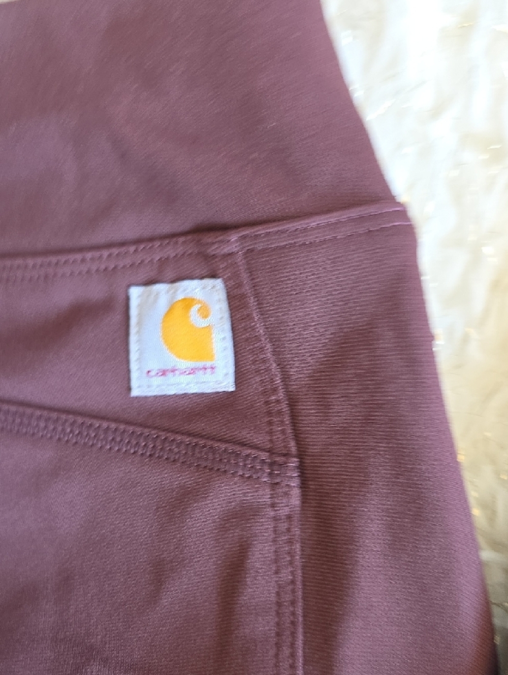 Lot of 2 Carhartt Women’s Force Fitted Utility Leggings - Size Small (4-6) - Win - Picture 7 of 11